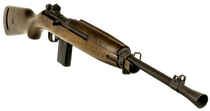 Inland MFG ILM170 M1 Jungle Carbine  30 Carbine 15+1 16.25" Threaded Barrel w/Conical Flash Hider, Black Metal Finish, Round Bolt, Walnut Stock
