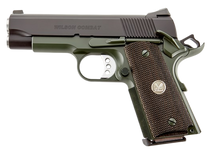 Wilson Combat WCQBCTACA CQB Compact *CA Compliant 45 ACP 8+1 4" Carbon Steel Slide Diamond Wood Grip