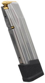 Magpul MAG1465-SST AMAG  21rd 9mm Fits Sig P320 Silver/Black Stainless Steel/Polymer