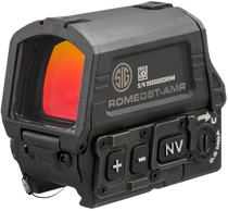 Sig Sauer Electro-Optics SOR8T101 Romeo8T AMR Matte Black 1x40mm Quad Ballistic Circle Dot 2.0 Reticle, Rifle