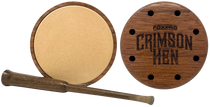 Foxpro CRIMSONCER Crimson Ceramic Fullsize Friction Turkey Sounds Cherry Wood