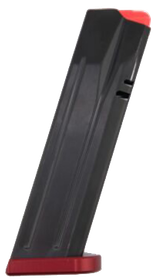 CZ-USA 11452 DWX  19rd 9mm Fits CZ P-10F/P-09 Black/Red Polymer