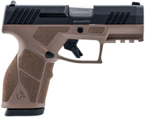 Taurus 1-GX2931B-10 GX2  9mm 10+1 3.37" Matte Stainless Steel Barrel, Matte Black Serrated Stainless Steel Slide, Brown Stainless Steel Frame w/Picatinny Rail, Polymer Grip