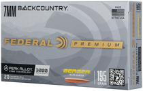 Federal P7BCEH1 BackCountry  7mm BC 195gr 20 Per Box/10 Case