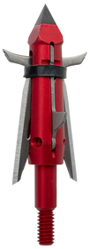 Tenpoint HEA8043 Nemesis Broadhead Chisel Tip 420 Stainless Steel Blades Red 100gr 3Pack