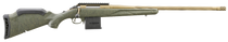 Ruger 46936 American Predator Gen II Full Size 350 Legend 5+1 22" Burnt Bronze Cerakote Threaded Barrel, Picatinny Rail Steel Receiver, Green Splatter Adjustable Synthetic Stock