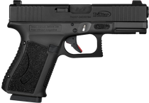 TriStar 85760 Apoc  9mm Luger 15+1 4.02" Black Steel Barrel, Black Cerakote Serrated Steel Slide & Polymer Frame w/Accessory Rail, Textured Grip