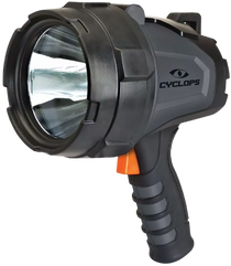 Walker's CYC1000HHS Cyclops Spotlight Black 1000 Lumens LED Polymer 550 Meters