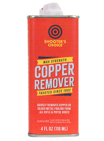 Shooters Choice SHFCRS04 Copper Remover  Rifle/Pistol 4 oz