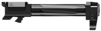 Radian Weapons R0872 Ramjet + Afterburner Combo  Fits Glock 17 Gen 5 Black/Gray Stainless Steel