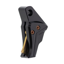 Tyrant CNC TDGTRIG34BLACKGOLD I.T.T.S Trigger/Bar Black/Gold Fits Glock Gen3-4