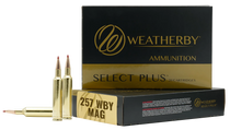 Weatherby M25792HCB Select Plus  257WthbyMag 92gr Hammer Custom 20 Per Box/10 Case