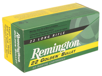 Remington Ammunition R21006 Golden Bullet  22LR 40gr Round Nose 50 Per Box/10 Case