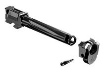 Radian Weapons R0881 Ramjet & Afterburner Combo 9mm Luger Compatible w/Glock 17 Gen3, Black Stainless Steel