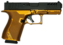 Great Lakes Firearms GL19GCPR Striker  Compact Frame 9mm Luger 15+1 4" Black Nitride Barrel, Optic Cut/Serrated/Window Cut Slide, Polymer Frame, RMR Footprint, Ambidextrous