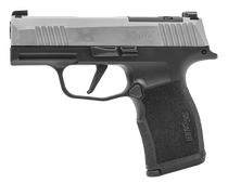 Sig Sauer 365X9SXR3P P365X  Micro-Compact Frame 9mm Luger 12+1 3.10" Steel Barrel, Stainless Steel Optic Ready/Serrated Slide, Black Stainless Steel Frame w/Accessory Rail, Polymer Grip