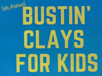 Bustin Clays for Kids on Sunday, October 19, 2025