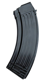 Global Ordnance LLC 850003223087   30rd Fully Ribbed 7.62x39mm Fits AK-47 Black Steel