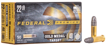 Federal 711B Gold Medal  22LR 40gr Lead Round Nose 50 Per Box/100 Case