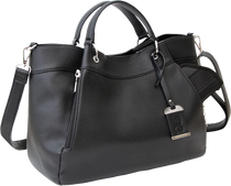 BDOG BDP-085   SATCHEL STYLE PURSE W/HOLSTER  BLK