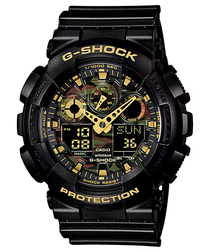GSHOCK GA100CF1A9    ANALOG DIGITAL BLK/CAMO DIAL