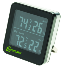 LOCKDOWN 1116792 WIRELESS HYGROMETER