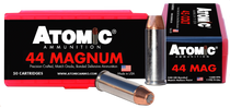 Atomic Ammunition 00440 Pistol Precision Craft 44Rem Mag 240gr Bonded Match Hollow Point 50 Per Box/10 Case