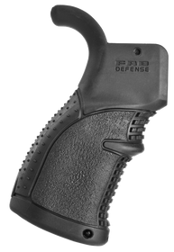 FAB Defense FXAGR43B AGR-43 Ergonomic Rubberized Pistol Grip for AR-15/ M16/ M4 Black Polymer