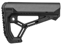 FAB Defense FXGLCOREB GL-Core  Buttstock for AR-15/ M4 Black Fiberglass Reinforced Polymer