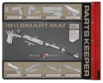 Real Avid AV1911SM 1911 Smart Mat Black/Red 19" x 16" 1911 Diagram Illustration
