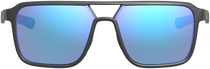 LEU 186748 BRIDGER    MATTE BLACK     BLUE MIRROR