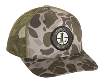 LEU 185996 DUCK CAMO     GREEN          TRUCKER