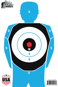 PROSHOT SILH-TACB-4PK   SILHOUETTE TACT TARGET 4PK