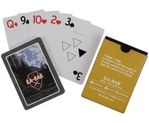Ka-Bar 9914 Ka-Bar Playing Cards Multi-Color 3.50" Doubles as Trail Markers