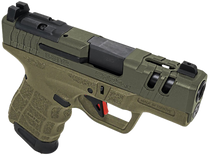 SAR USA SAR9SCG2OD SAR9 SC Gen2 Sub-Compact Frame 9mm Luger 15+1 3.30" Black Steel Barrel, OD Green Cerakote Steel Optic Ready/Ported/Serrated Slide, OD Green Polymer Frame, OD Green Polymer Grip