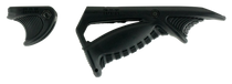 FAB Defense FXPTKCB PTK & VTS Combo Ergonomic Pointing Grip Angled w/Additional Storage Compartment Black Polymer