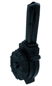 ProMag DRMA47   50rds Drum 9mm Fits CZ-75 Black Polymer