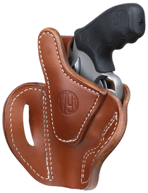 1791 Gunleather RVHX2SCBRR RVHX-2S OWB Size 02S Classic Brown Leather Fits Up to 3" Barrel, K/L-Frame, Belt Slide Right Hand