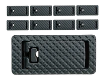 FAB FX-MALC1B     LOCKING RAIL COVER SLIM 9PACK
