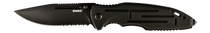 RUKO RUK0153      440A 3-1/2"BLK ANODIZED FOLDING
