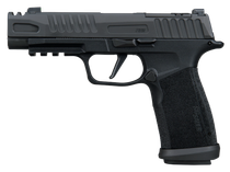 Sig Sauer 365XF9COMP10 P365 Fuse COMP 9mm Luger 10+1 3.70" Black Barrel, Black Nitron Stainless Steel Integrated Compensator/Optic Ready/Serrated Slide, Black Stainless Steel Frame w/Beavertail & Pica