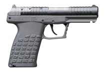 Kel-Tec PR57TNG PR-5.7  Compact Frame 5.7x28mm 20+1 4" Stainless Steel Rotary Barrel, Black Optic Ready/Serrated Slide, Tungsten Gray Frame & Textured Grip