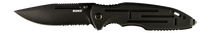 RUKO RUK0153-CS   440A 3-1/2"BLK ANODIZED FOLDING
