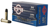 PPU PPH38SL Handgun 38 Special 158 gr