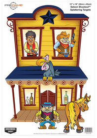 BIR 35564 PREGAME 12X18 SALOON SHOOTOUT 8PK BIR 35564 PREGAME 12X18 SALOON SHOOTOUT 8PK