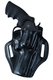 Galco CM118 Combat Master OWB Tan Leather Belt Slide Fits Ruger SP101 Right Hand