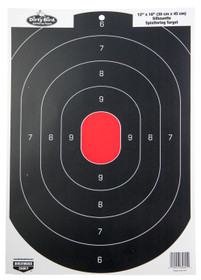 BIR 35601 DIRTYBIRD 12X18 OVAL SIL TARGETS   100 BIR 35601 DIRTYBIRD 12X18 OVAL SIL TARGETS   100