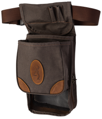 Browning Lona, Brn 121388693 Lona Canvas Deluxe Pouch Lg  Flt/brn