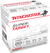 Winchester Ammo Super Target, Win Trgt207    Sup Tgt     7/8 Winchester Ammo Super Target, Win Trgt207    Sup Tgt     7/8