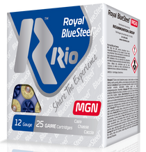 Rio Ammunition Royal Bluesteel, Rio Rbsm362    12 3in        Size 2    1 1/4oz  oz Steel Mag Rio Ammunition Royal Bluesteel, Rio Rbsm362    12 3in        Size 2    1 1/4oz  oz Steel Mag